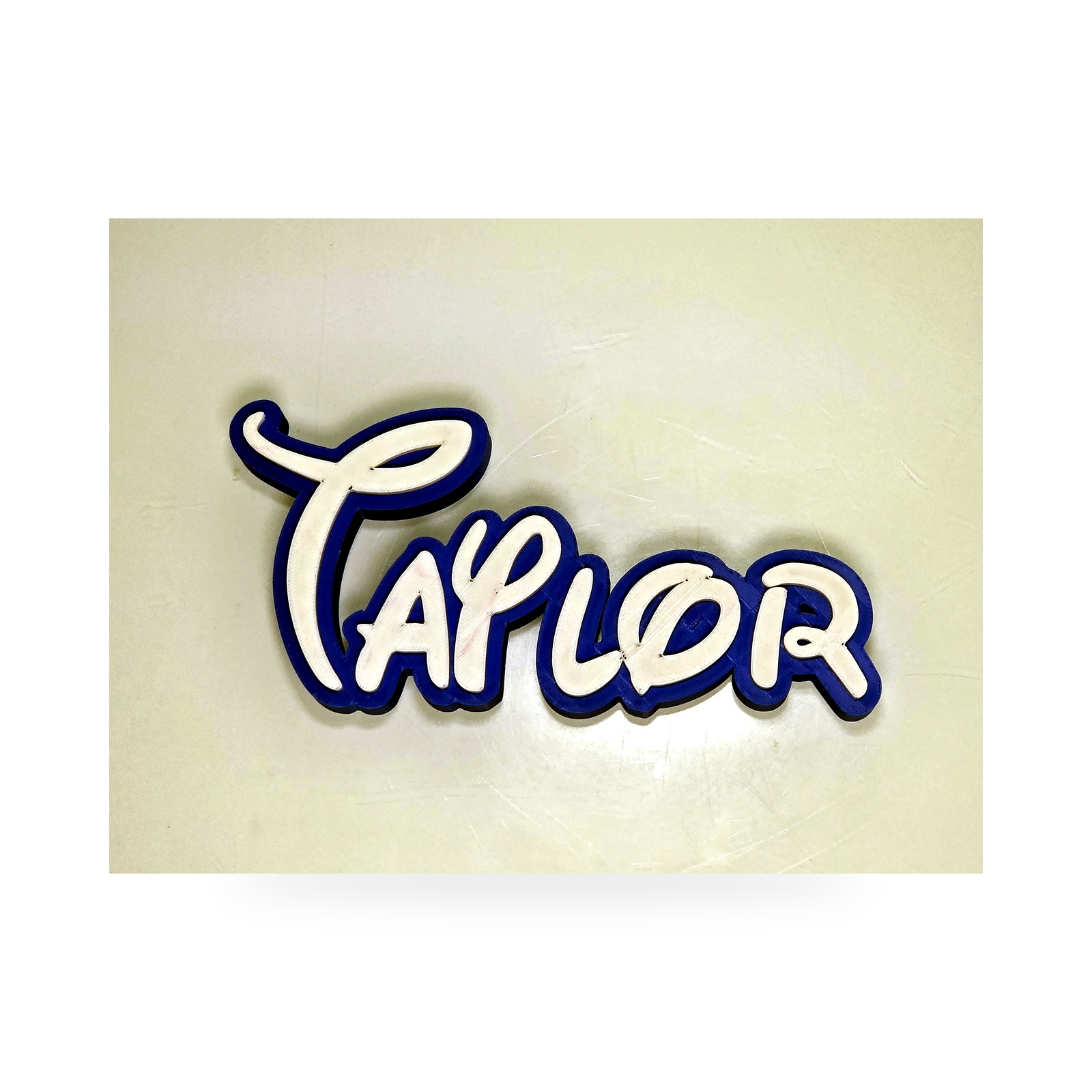 Taylor Personalized Name Sign by WE3D
